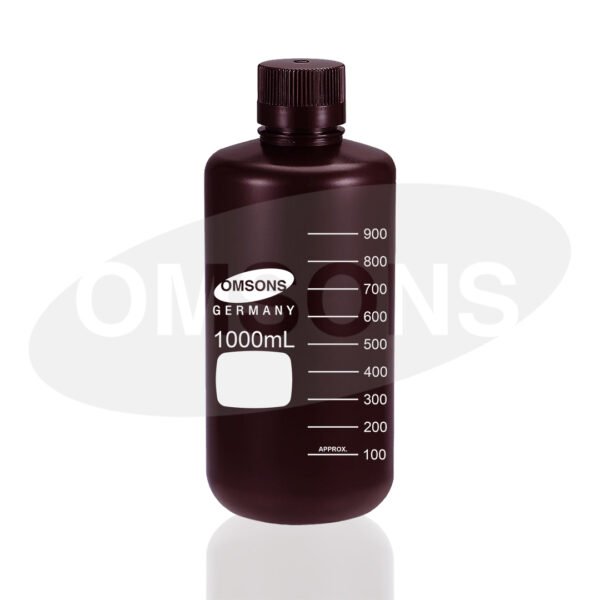 Reagent Bottles Narrow Mouth HDPE Amber