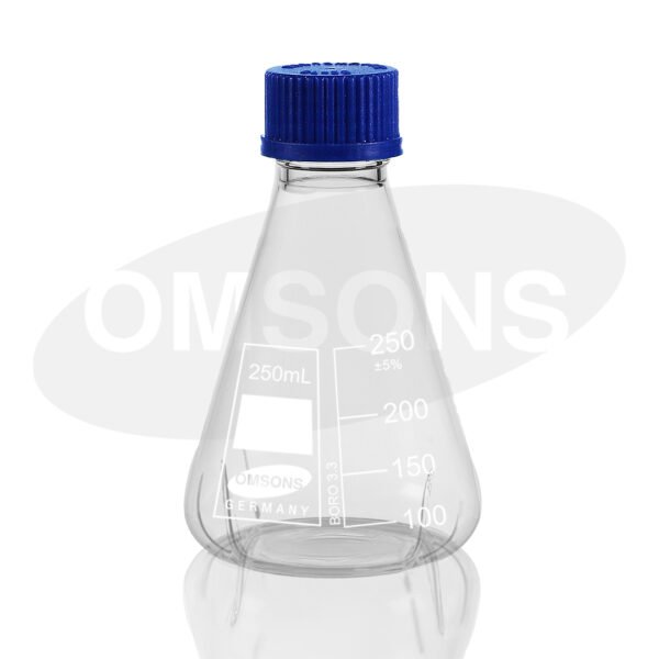 Conical Flask with Screw Cap and Liner