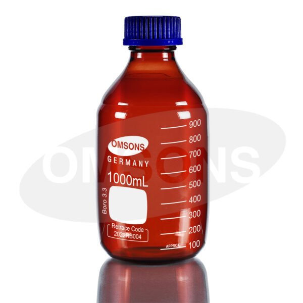 Reagent Bottle Amber Screw Cap