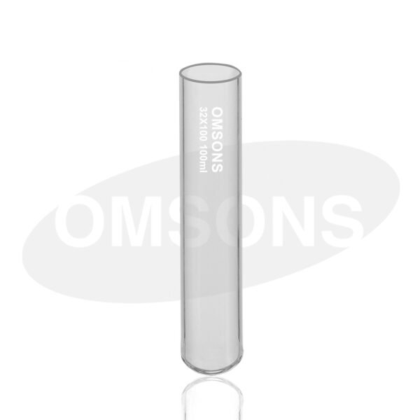 Test Tubes Reusable Round Bottom without Rim