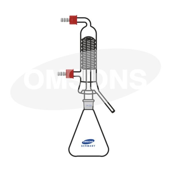 Distilling Apparatus with Friedrichs Condenser