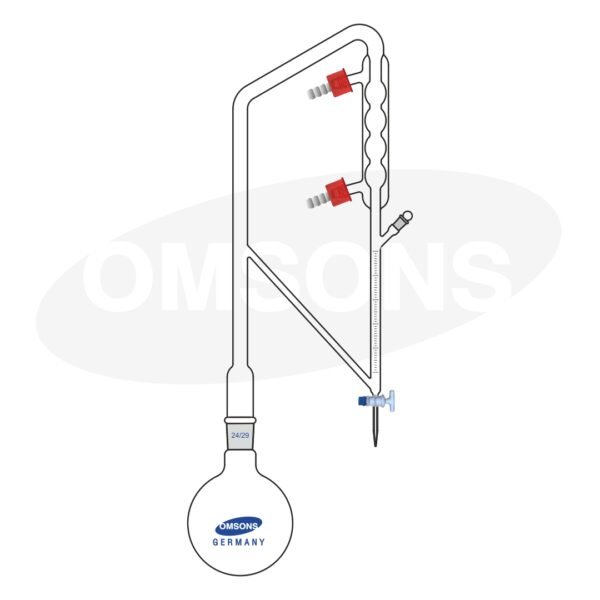 Essential Oil Determination Unit Clevenger Type Glass Boro 3.3