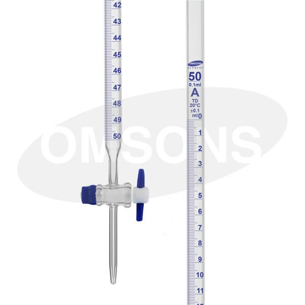 Burettes with PTFE Detachable Stopcock Class A