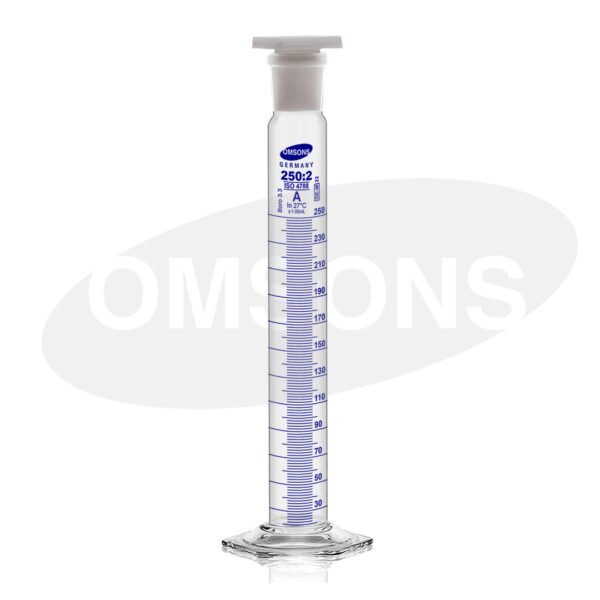 Measuring Cylinder Graduated with Hexagonal Base class A